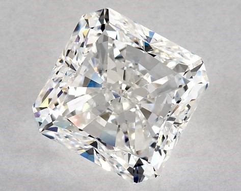 GIA 4.01 Carat E-VS1 Very Good Cut Square Radiant Diamond